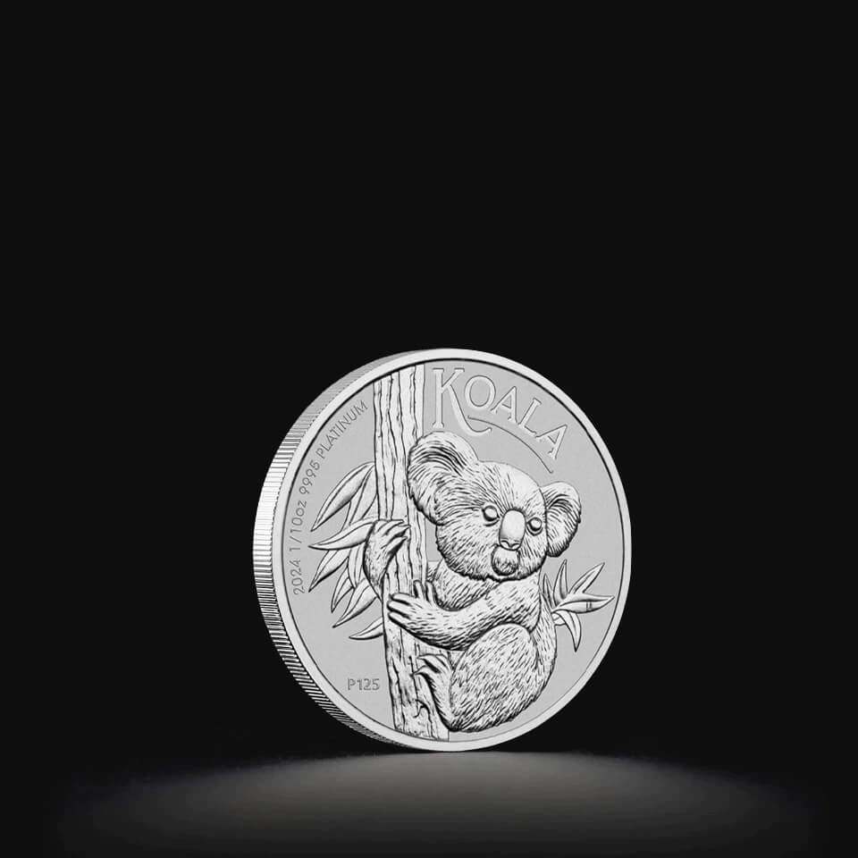 Platynowa moneta Australijski Koala 1/10 oz