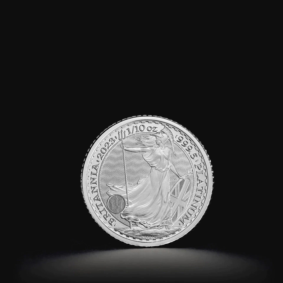 Platynowa Brytyjska Britannia 1/10 oz