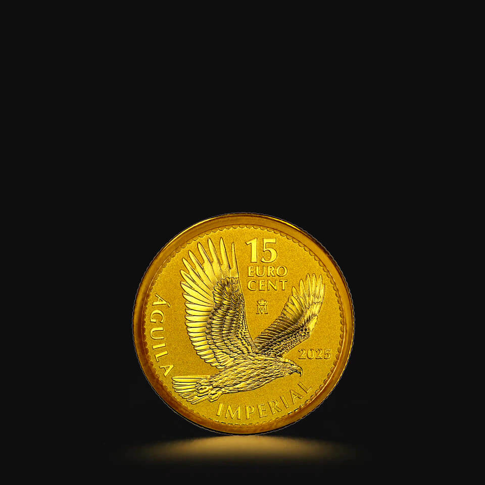 Złota moneta Hiszpański Orzeł 1/10 oz