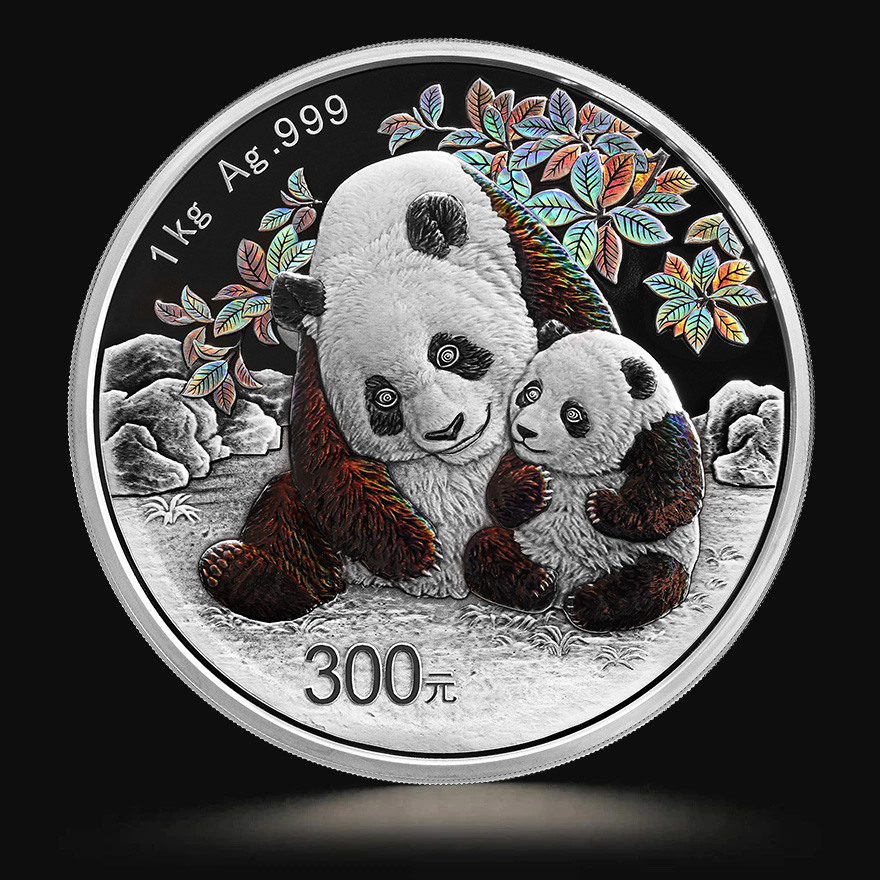 Srebrna moneta Chińska Panda Proof 1 kg