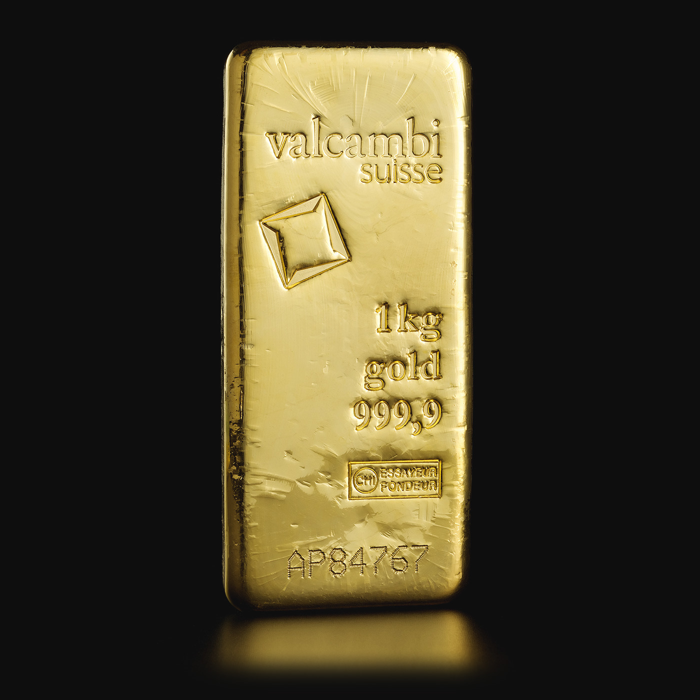 Sztabka złota 1 kg Valcambi