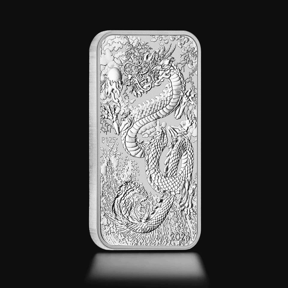 1 oz Australian Dragon Rectangular Silver Coins* | Tavex