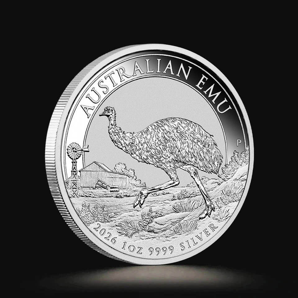 Srebrna moneta Australijski Emu 2026 1 oz