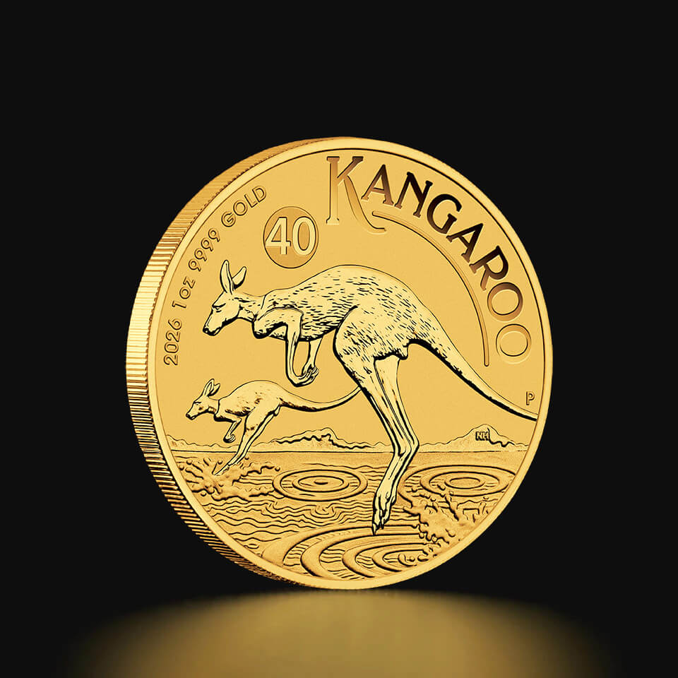 Złota moneta Australijski Kangur 1 uncja