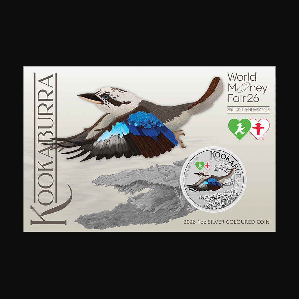 Srebrna moneta Kooakaburra kolorowa WMF 1 oz