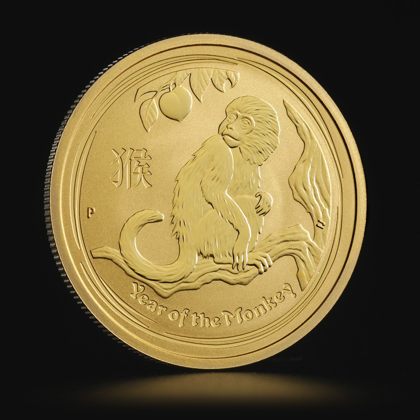 Złota moneta Australijski Lunar Rok Małpy 2016 1 oz