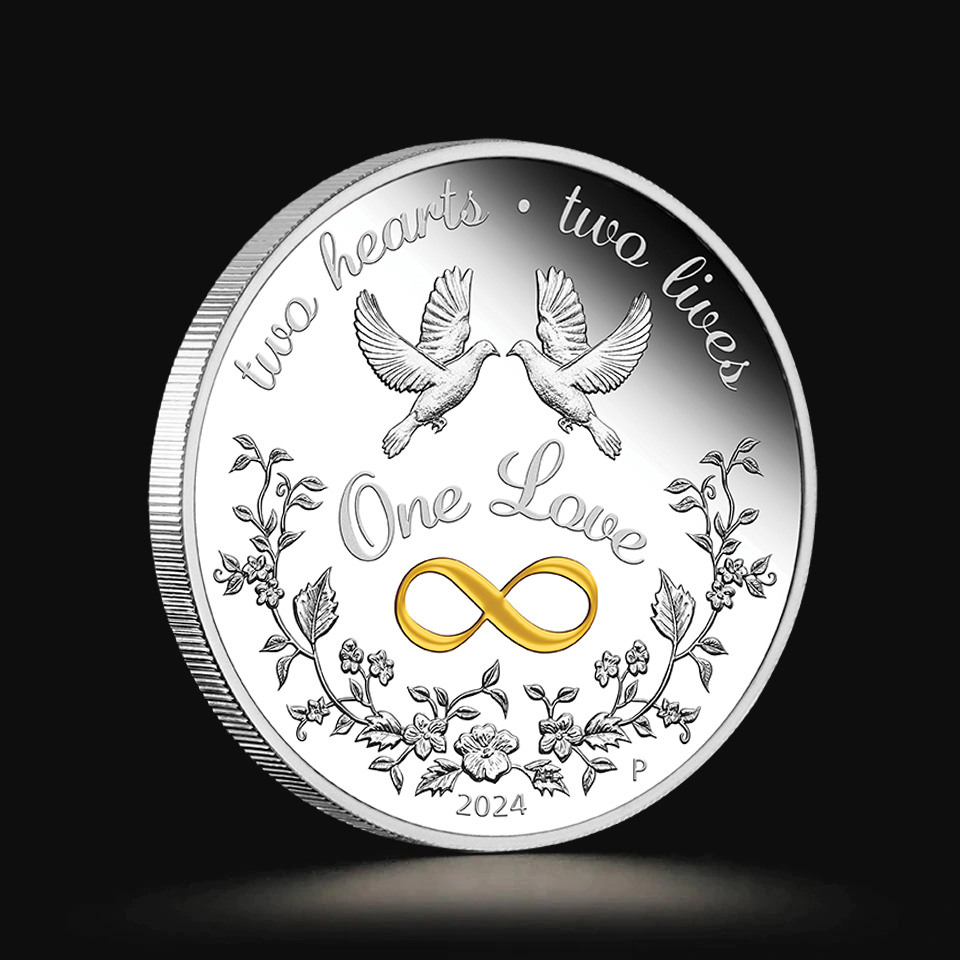 Srebrna moneta One Love 1 oz