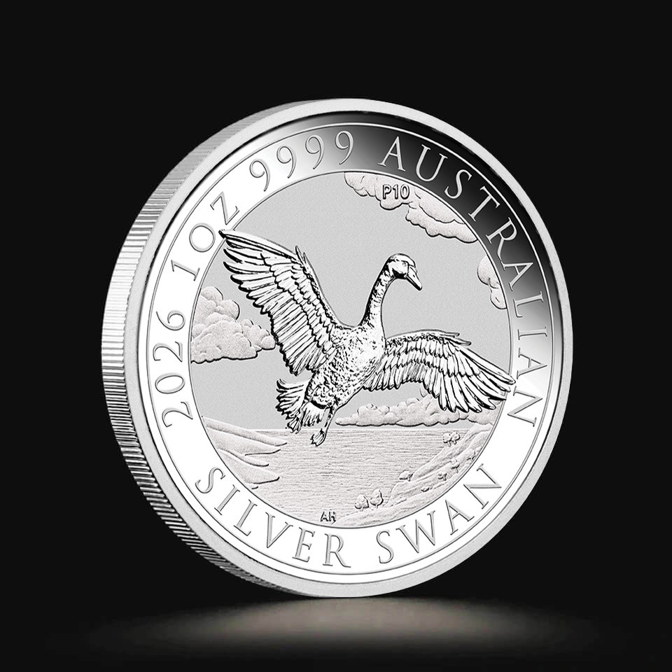 Srebrna moneta Australijski Łabędź 2026 1 oz