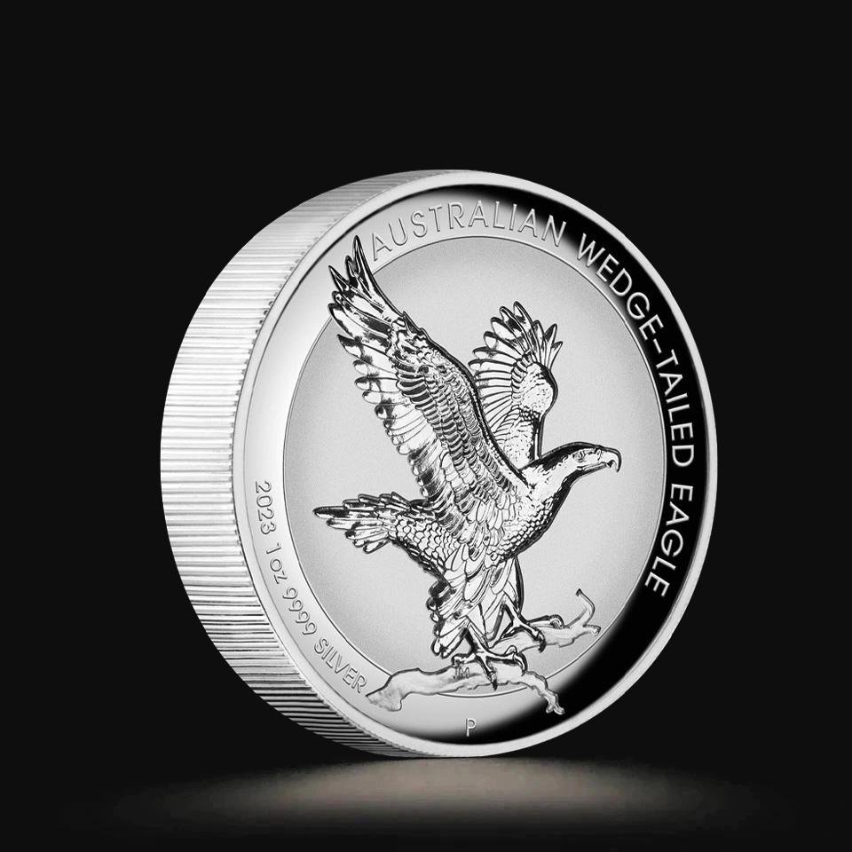 Srebrna moneta Australijski Orzeł Incused 1 oz