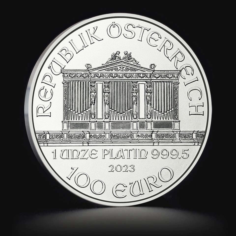 Platynowa moneta Wiedeński Filharmonik 1 oz