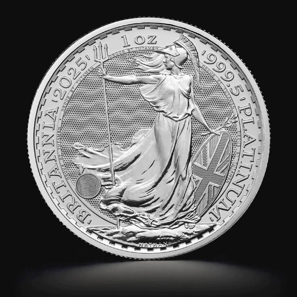 Platynowa moneta Brytyjska Britannia 1 oz