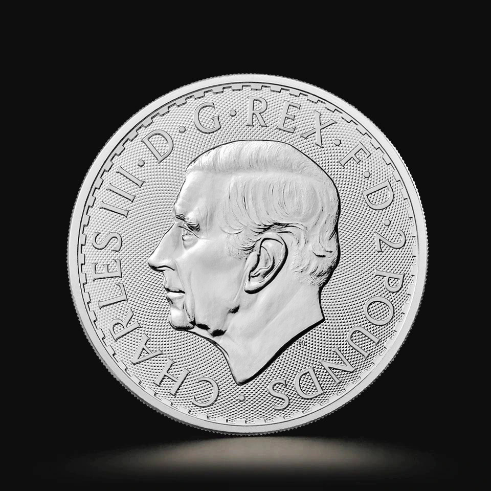 【極美品】銀貨 2枚セット BRITANNIAなど 2024 UK Britannia 1Oz Coin : Amazon.in: Toys & Games