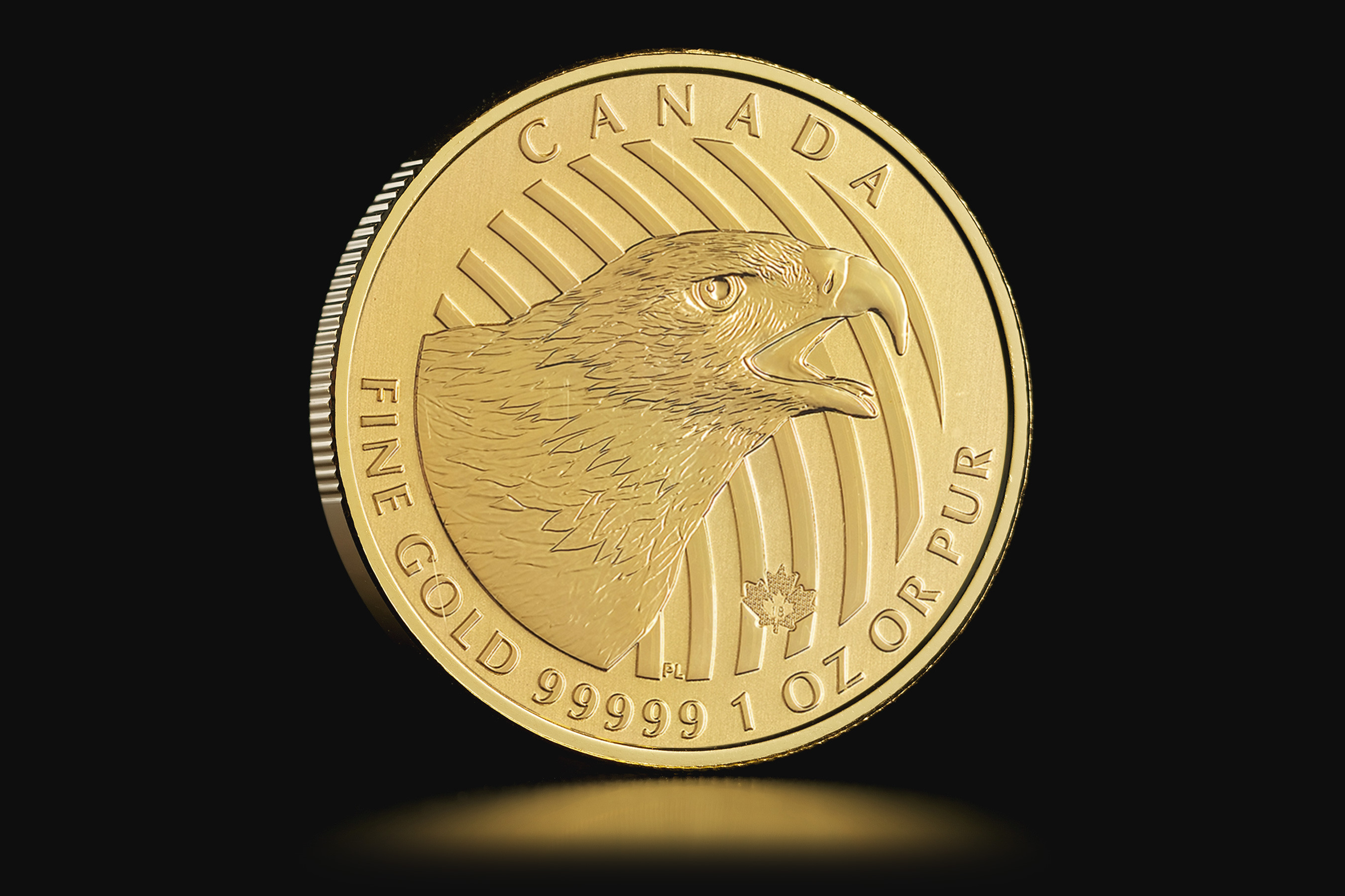 Złota moneta Kanadyjski Zew Natury – Orzeł 2018 1 oz