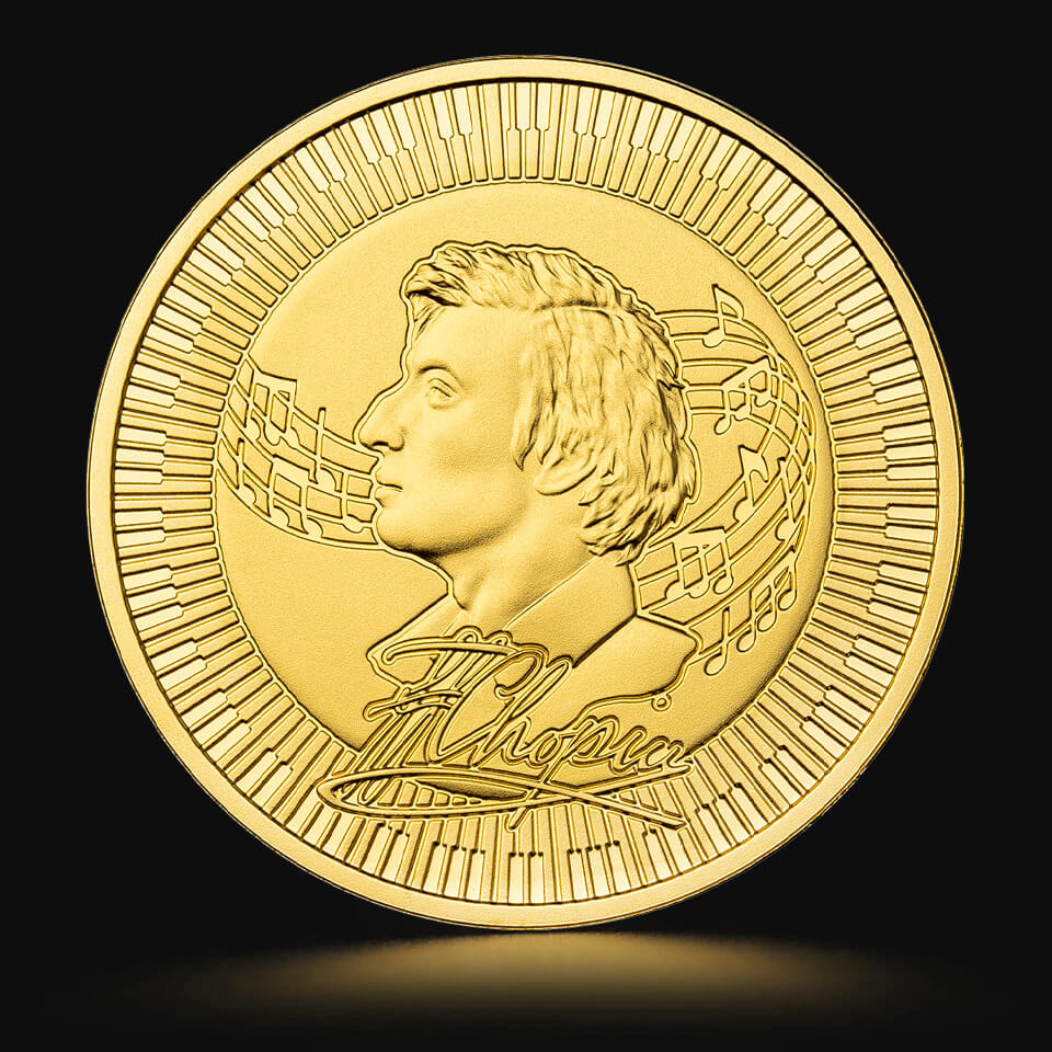 Fryderyk Chopin Dukat 1 oz