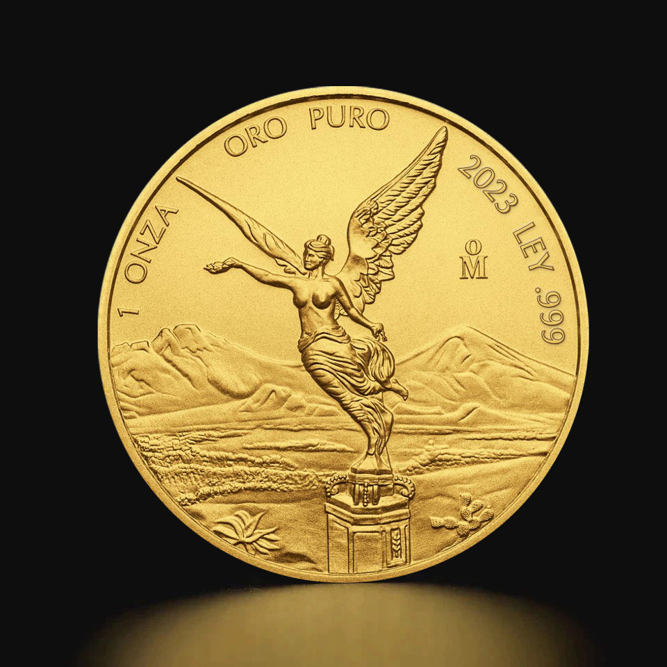 Złota moneta Mexican Libertad Bogini Wolności 1 oz