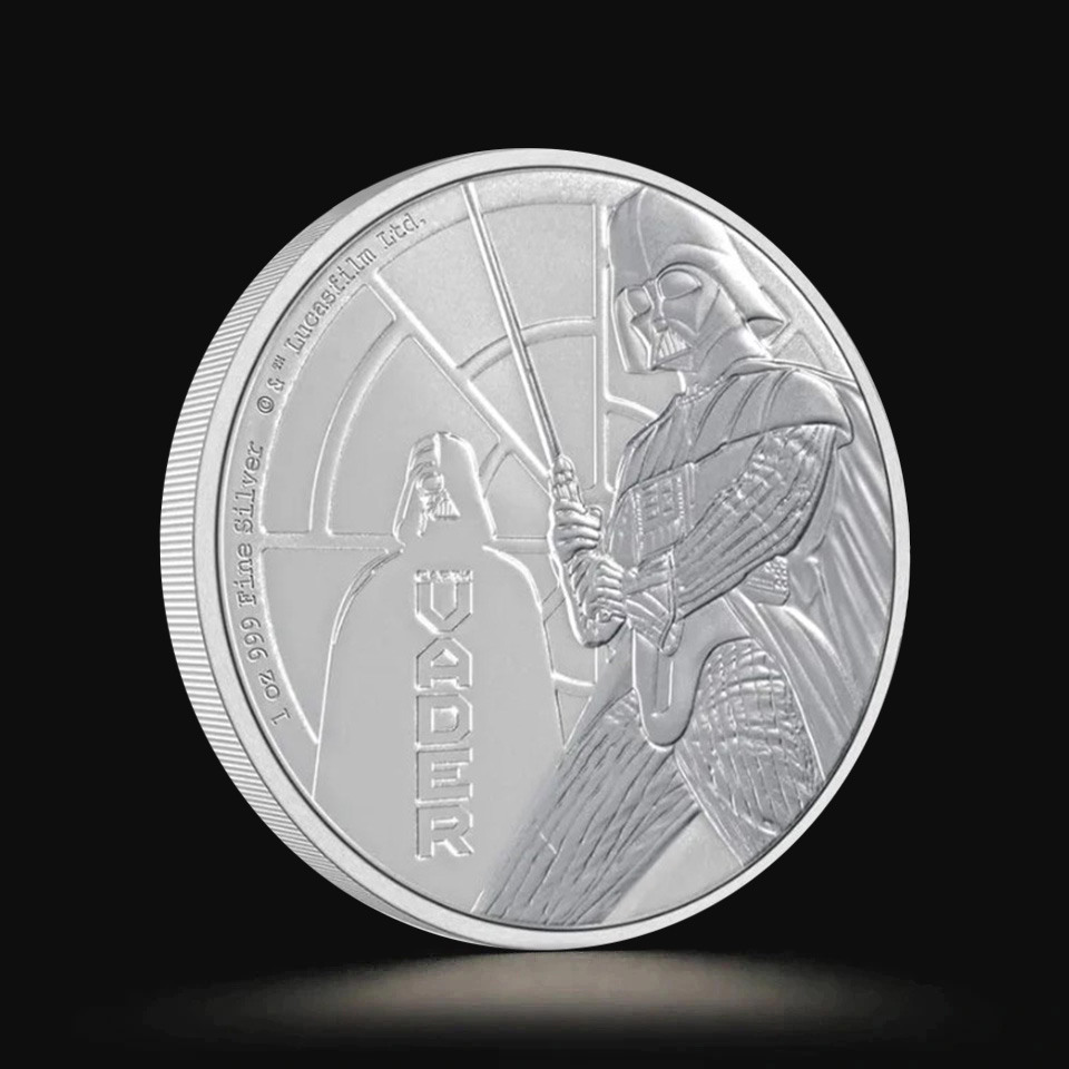 Srebrna moneta Star Wars: Darth Vader 1 oz