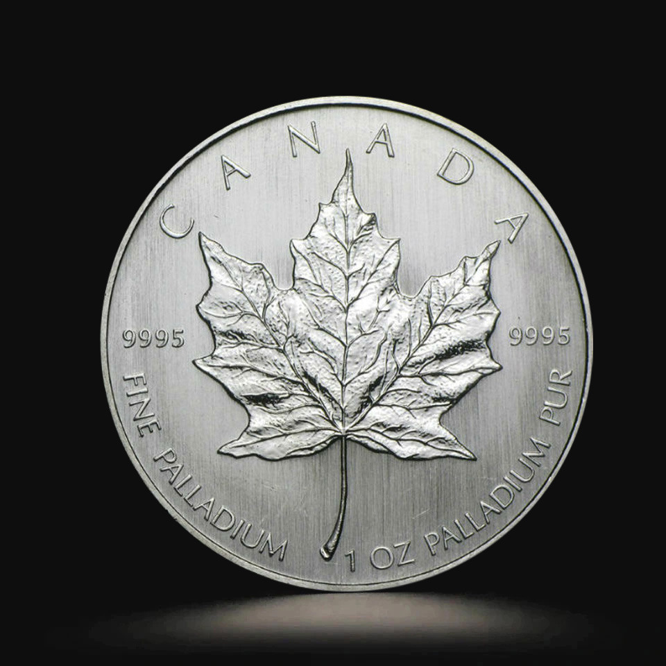 Palladowa moneta Liść Klonu 1 oz