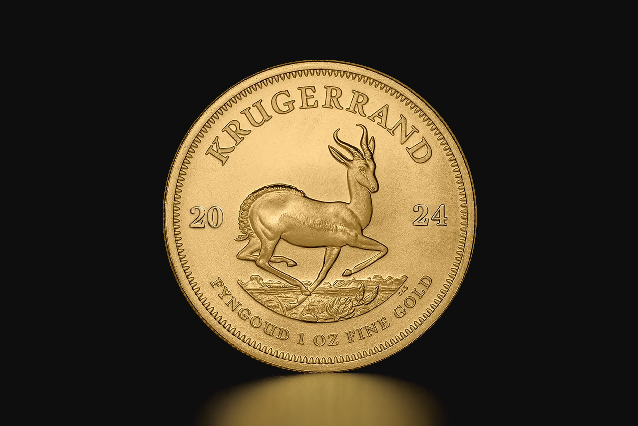 1 oz South African Krugerrand Gold Coin Tavex