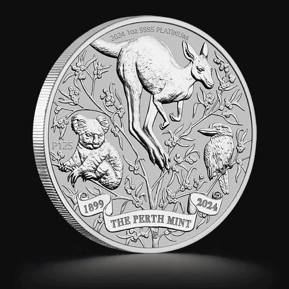 Platynowa moneta 125 rocznica Perth Mint 1 oz