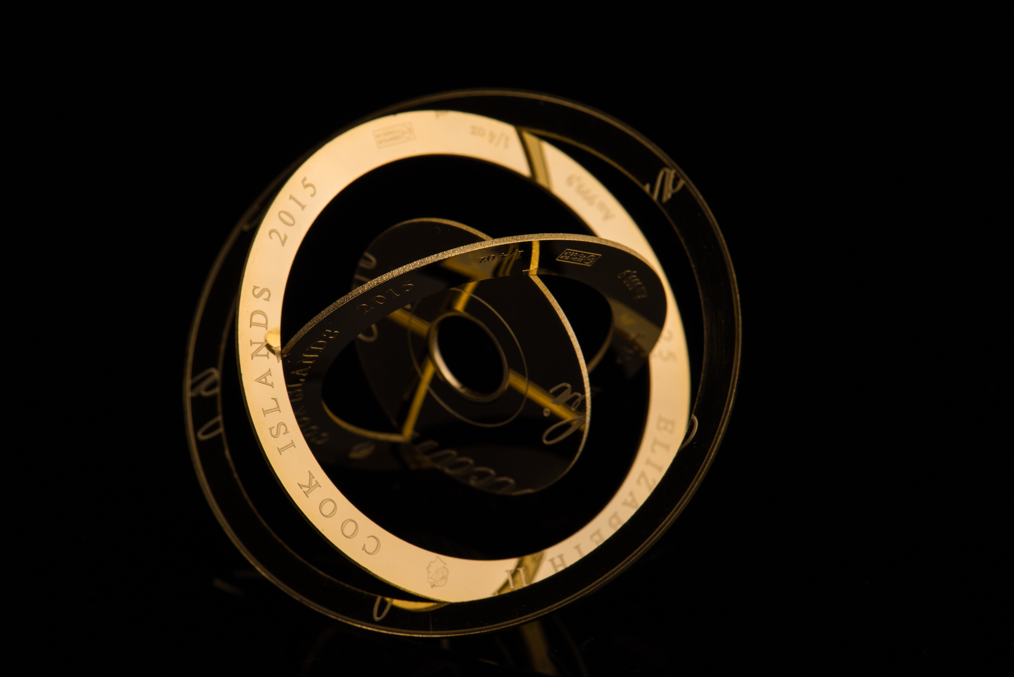 Złota moneta Armillary Valcambi 1 oz