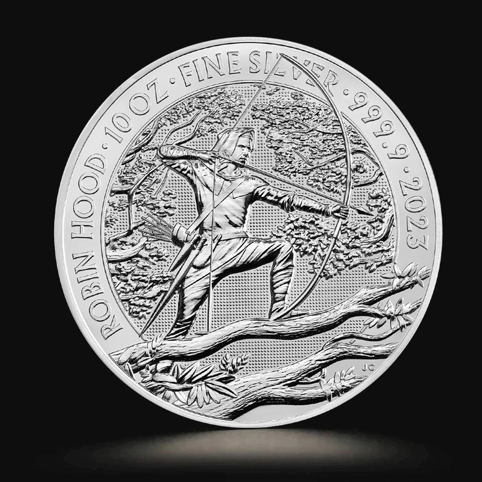 Srebrna moneta Mity i Legendy – Robin Hood 2023 10 oz