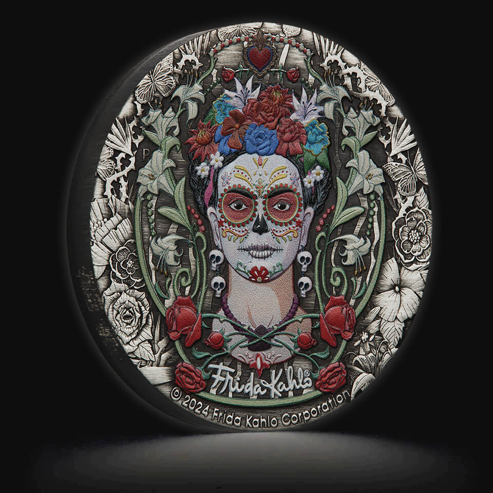 Srebrna moneta Frida Kahlo 2 oz
