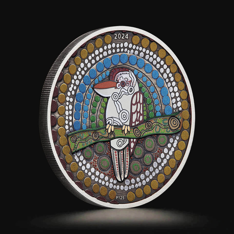 Srebrna moneta Kookaburra Kaa-Kaa 2 oz