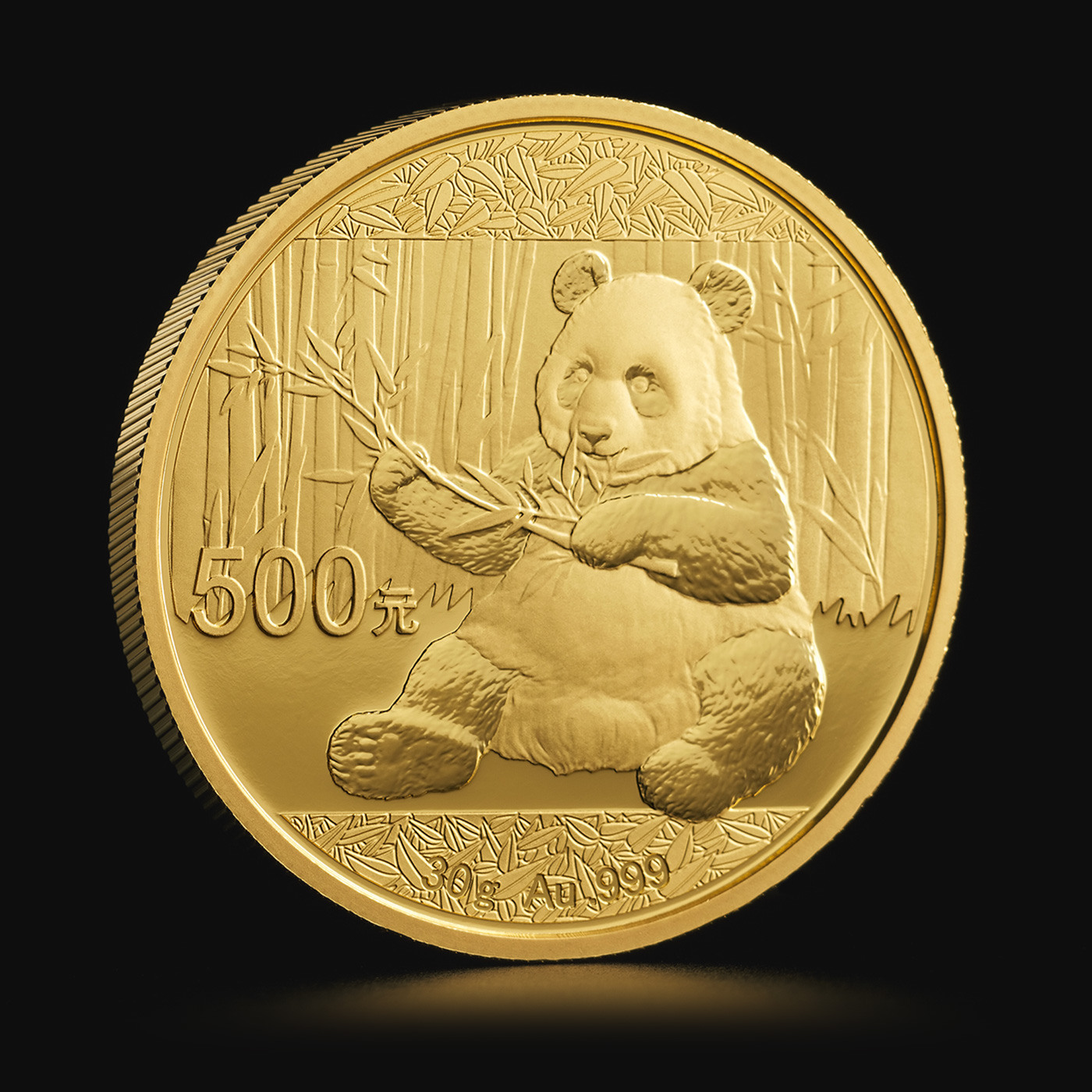 Złota moneta Chińska Panda 2017 30g