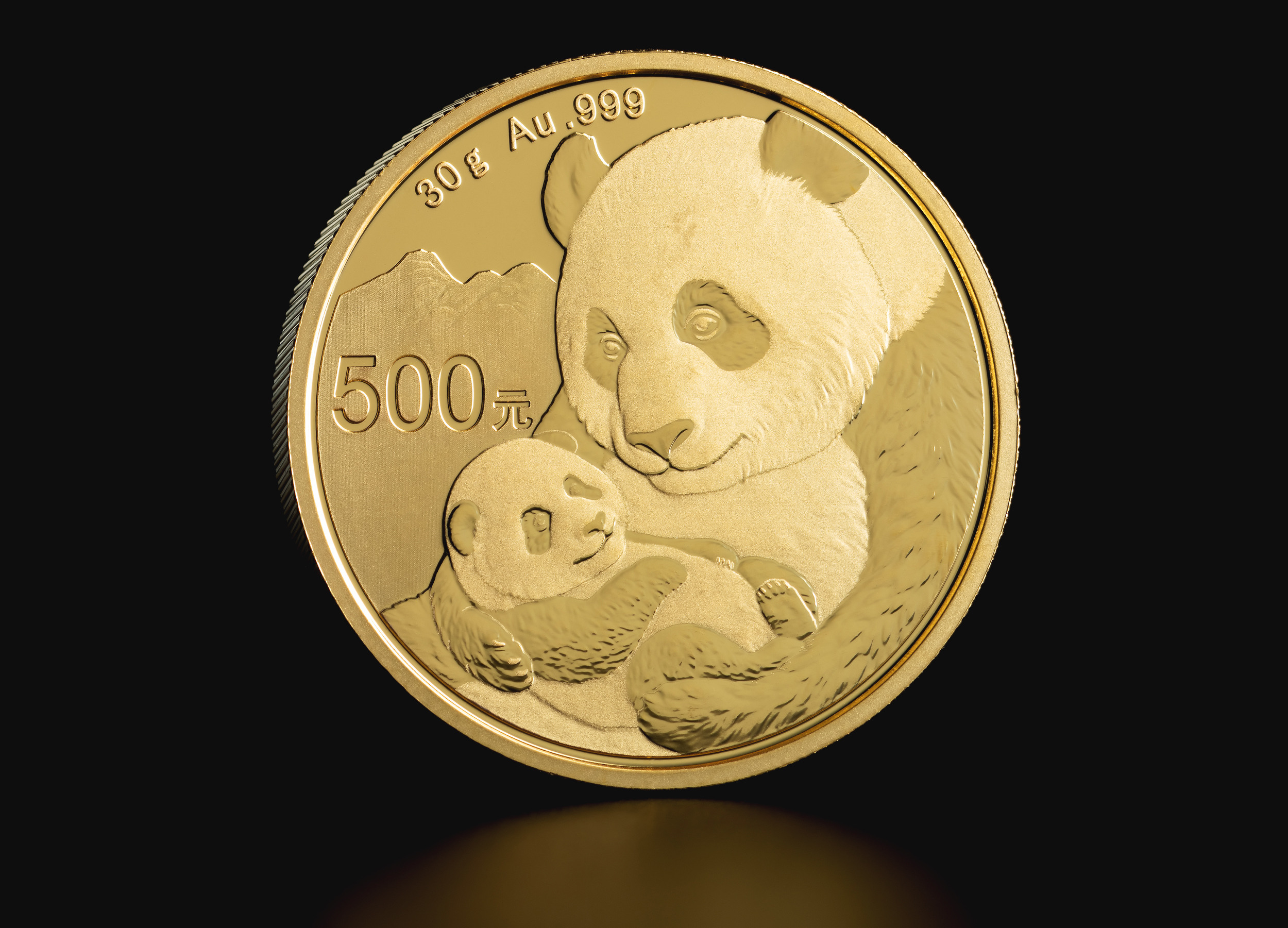 Złota moneta Chińska Panda 30 g