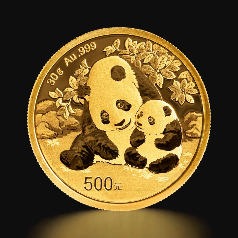 Złota moneta Chińska Panda 2024 30 g