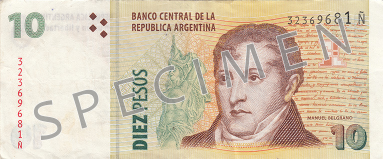 Peso argentyńskie ARS -  waluta Argentyny