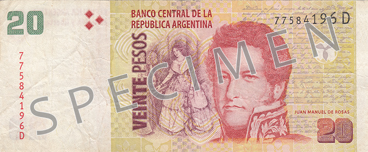 Peso argentyńskie ARS -  waluta Argentyny