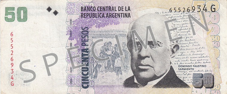 Peso argentyńskie ARS -  waluta Argentyny