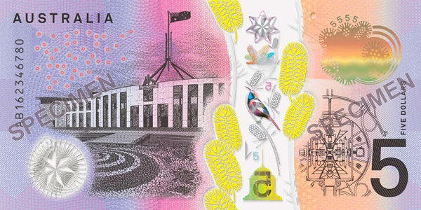 Dolar australijski 5 AUD