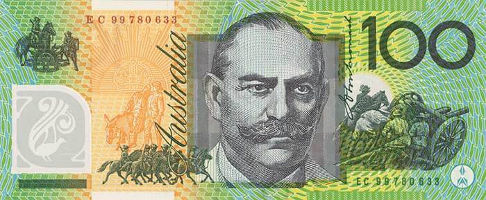 Dolar australijski 100 AUD
