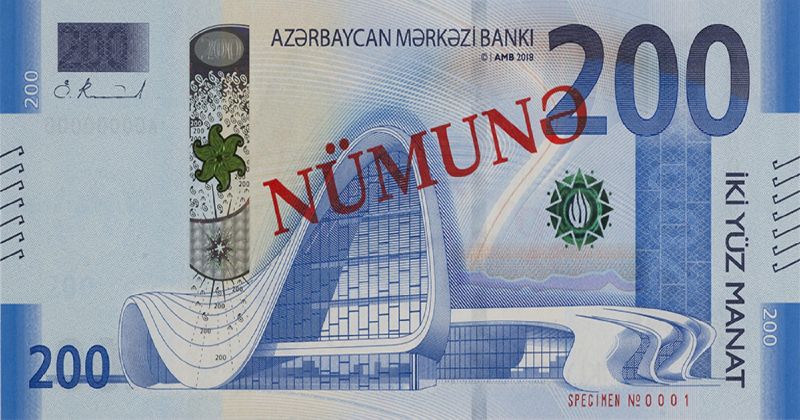 Manat azerski 200 AZN