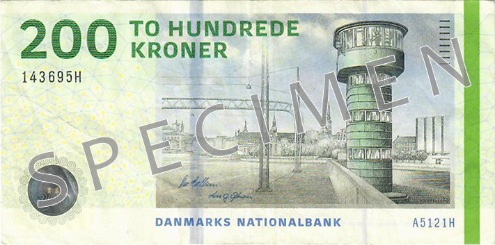 Korona duńska 200 DKK