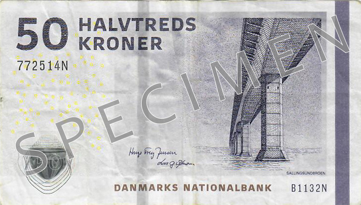 Korona duńska 50 DKK