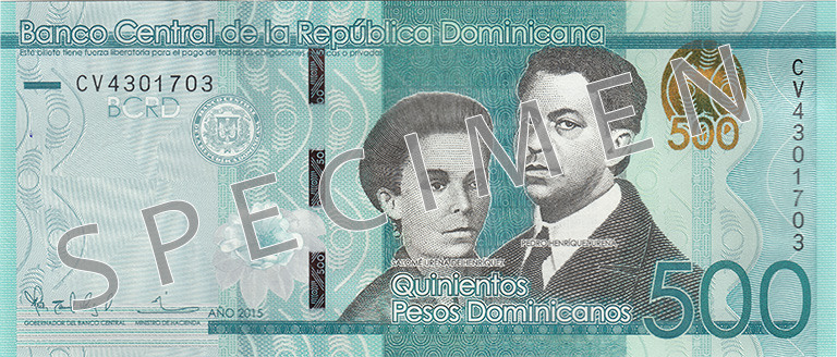 Peso dominikańskie 500 DOP