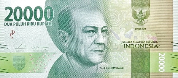 Rupia indonezyjska 20000 IDR