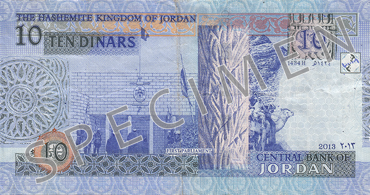 Dinar jordański - waluta w Jordanii