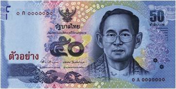 Baht tajski 50 THB