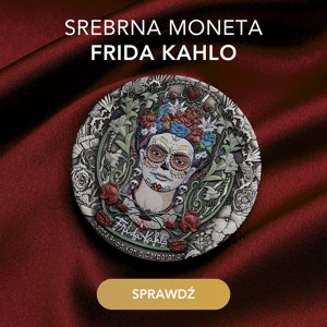 Srebrna moneta Frida Kahlo 2 oz