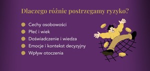 Jak postrzegamy ryzyko w inwestowaniu - różnice w postrzeganiu ryzyka